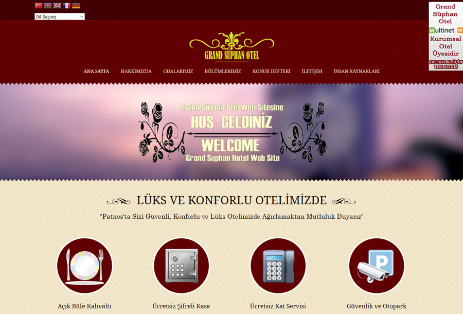 Otel Web Sitesi