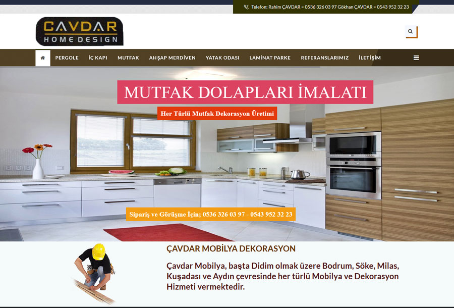 Mobilya Dekorasyon Web Sitesi