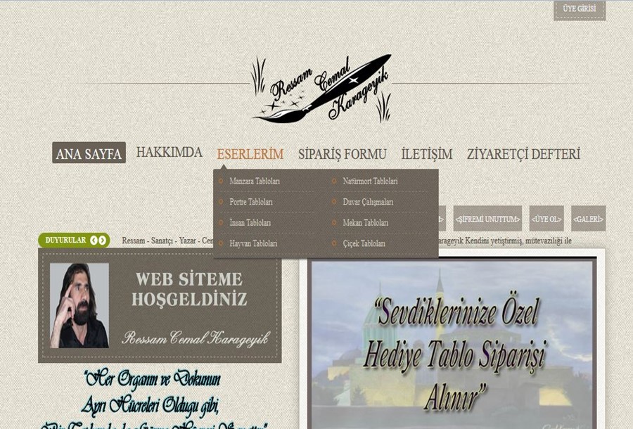 Cami Web Sitesi