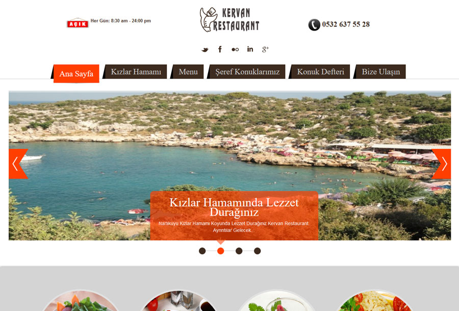 Restaurant Web Sitesi