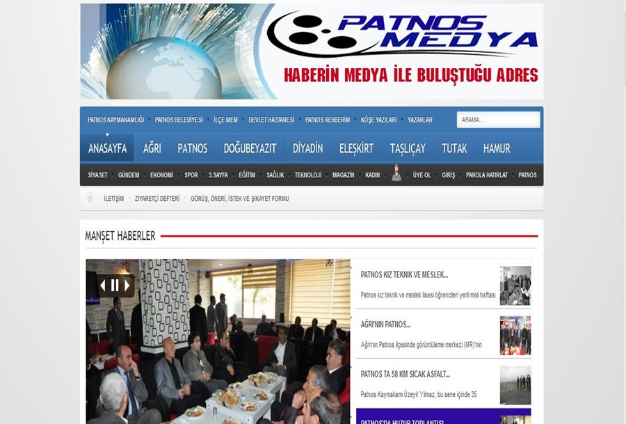Haber Medya Web Sitesi