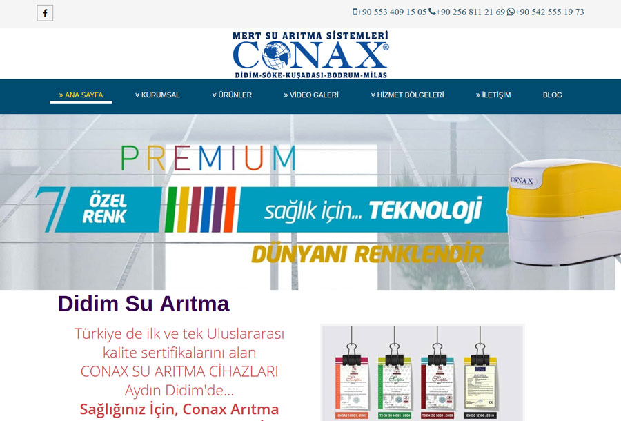 Su Arıtma Cihazları Web Sitesi